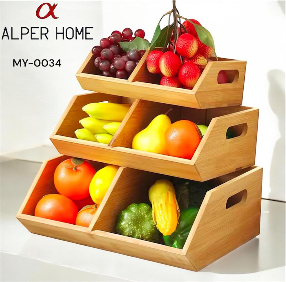 3LÜ BAMBU ORGANIZER*6