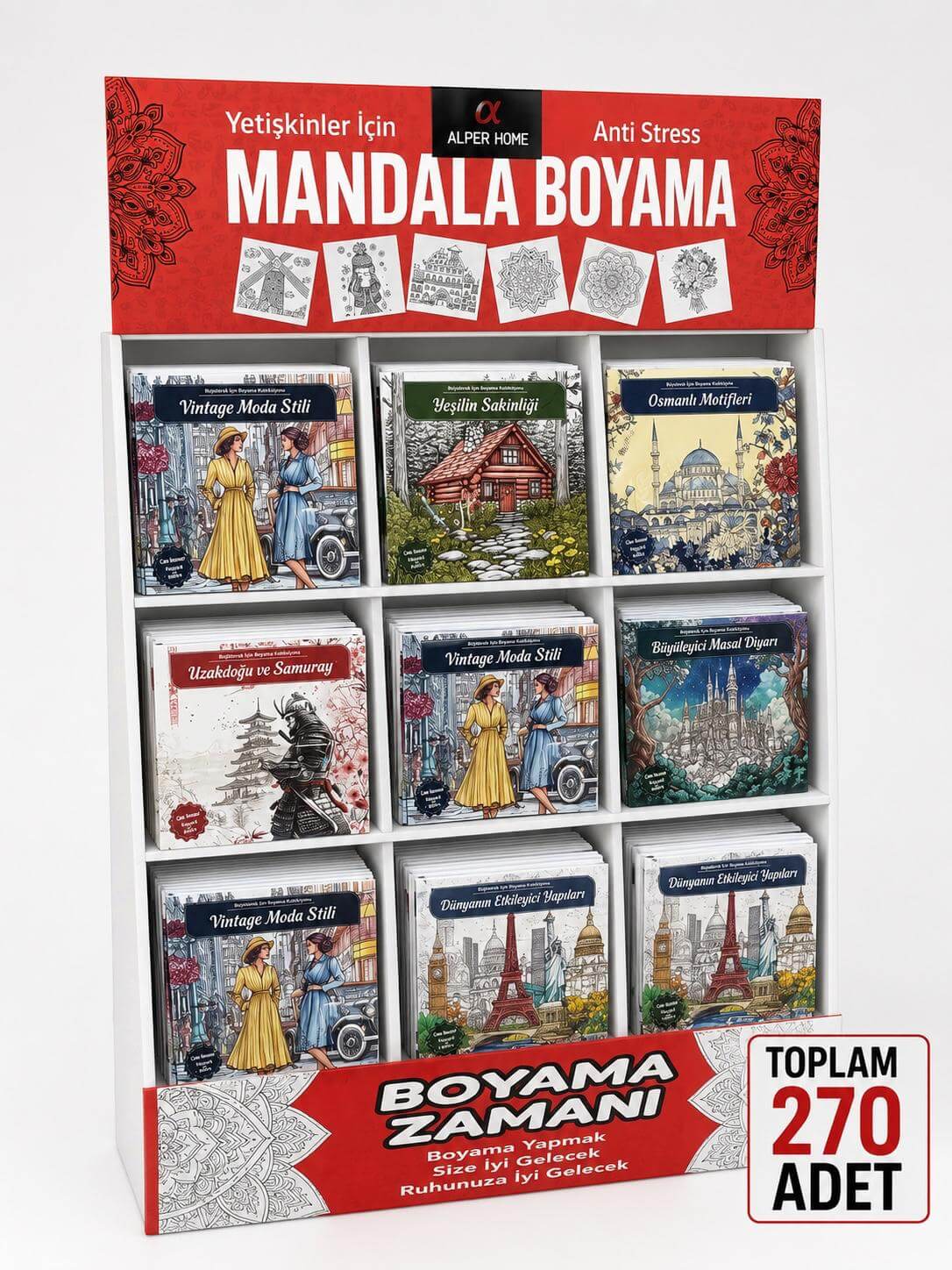 MANDANA BOYAMA KİTABI *270