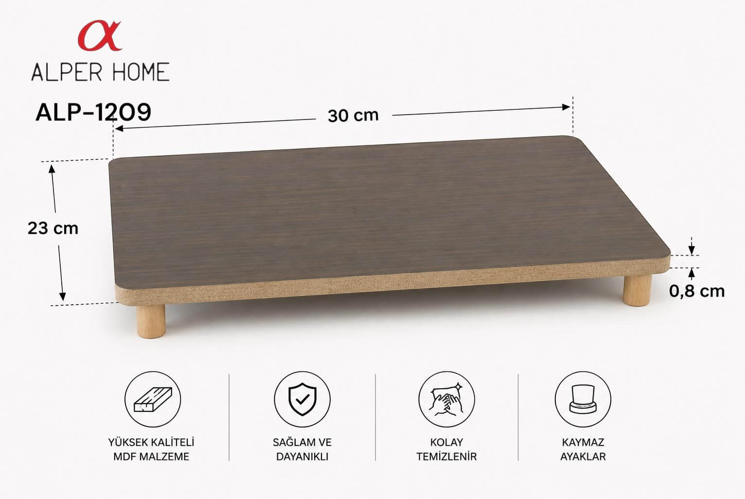 MAUN DİKDÖRTGEN DÜZENLEYİCİ 23*30 CM*24