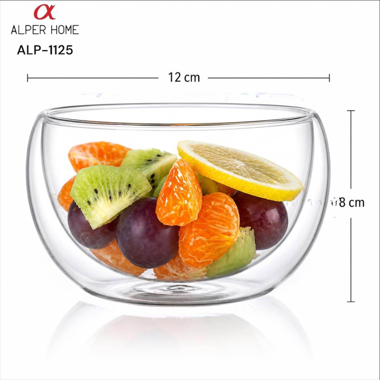 500 ML CİDARLI CAM KASE*48